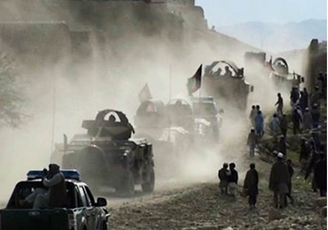 نظامیان افغان پایگاه اصلی داعش  را در ولسوالی اچین تصرف کردند